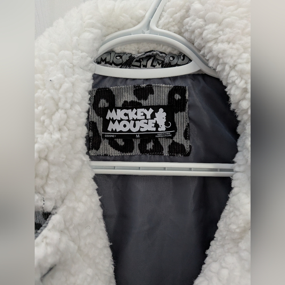 Mickey Mouse Leopard Print Jacket - Picture 2 of 6